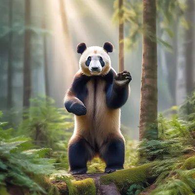 Панда, не медведь | Пикабу