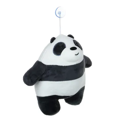 Купить Wanwu World Panda Мягкая игрушка 9-дюймовый медведь-панда плюшевые  игрушки с бамбуковой набивкой панды плюшевые милые куклы-панды подарки  черный и белый | Joom