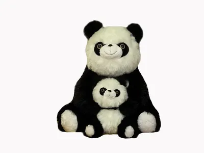 Игрушка мягкая Медведь Панда большой 0073 Копиця купить - отзывы, цена,  бонусы в магазине товаров для творчества и игрушек МаМаЗин