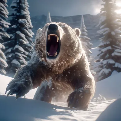 Мужика задрал!: в Якутии медведь-шатун вышел из леса и покалечил
