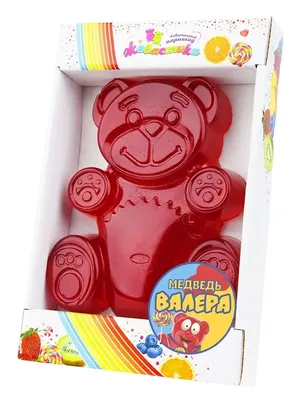 Игрушка Желейный Медведь Валера 14 см Fun Bear silicone toys | AliExpress