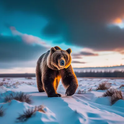 ❄️ Охота на медведя в берлоге зимой: сроки, способы, подготовка и  снаряжение|GetHunt