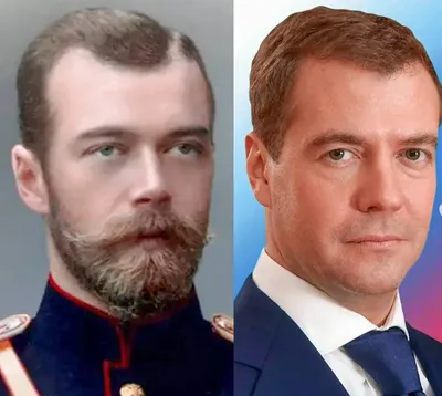 Tiande Brand - Shafrannikova - Дмитрий Медведев и... Николай II (Georg V,  крайслер Германии) | Facebook