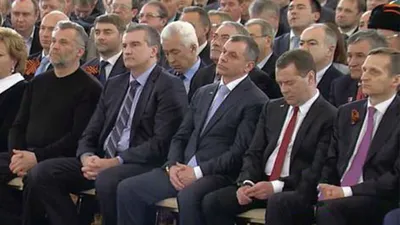 Обращение Путина 21 февраля 2023 - Медведев уснул во время речи - 24 Канал