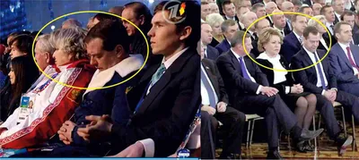 Провальная \"вечеринка\" Путина: Медведев снова спит (фото) | podrobnosti.ua