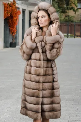 Шуба из меха соболя - Furs boutique