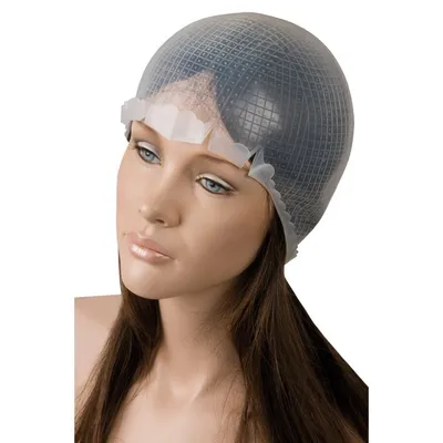 Прочная многоразовая силиконовая шапочка для окрашивания и мелирования  волос + крючок - белая (ID#1892194114), цена: 147 ₴, купить на Prom.ua