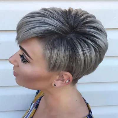 Мелирование на очень короткие волосы - YouTube