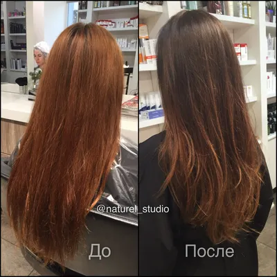 Мелирование на рыжие волосы фото до и после 86 фото