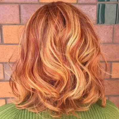 Колорирование на рыжие волосы ❤️ [30 фото] — на окрашивание на короткие,  средние и длинные пряди