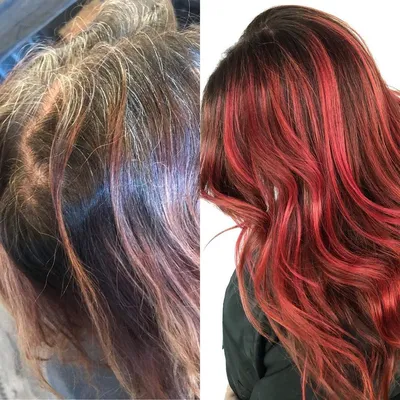 Рыжее мелирование на рыжие волосы (50 фото)