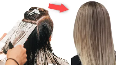 cool Техника калифорнийское мелирование на темные волосы (50 фото) —  Окрашивание на средние и коро… | Прически для длинных волос, Волосы,  Калифорнийское мелирование