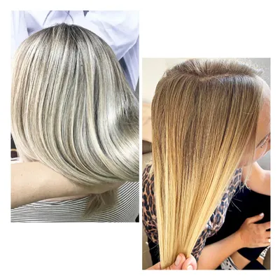 Парикмахер Маргарита Находка! on Instagram: \"Прикорневое мелирование волос,  фото до и после 👐👌#окрашиваниеволос #мелированиеволос\"