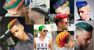 Мужское окрашивание волос – тренды 2023 года