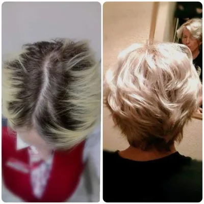 Белые мужские волосы, цены, фото до и после — Салон красоты Wella Элиза