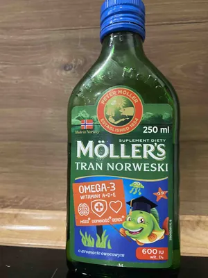 Отзыв о Рыбий жир Moller Omega-3 с фруктовым вкусом | Moller рыбий жир-  чистая кожа, поумневшие дети, долгий приём.