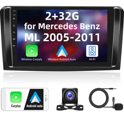 Android Touch Screen Display for Mercedes Benz M ML W166 GL X166 2012-15  Carplay | eBay