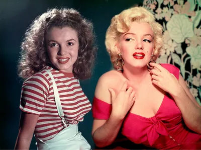 Улыбающаяся и без макияжа Мэрилин Монро, 1955 год | Instagram