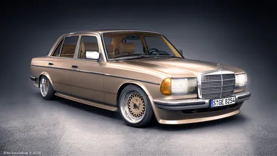 Mercedes E-Class W123 с 5,7-литровым двигателем V8 » Автомобили и тюнинг