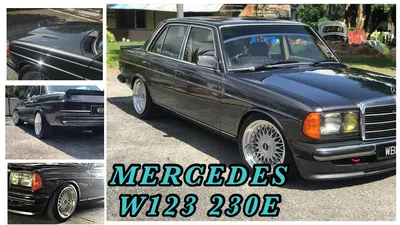 Mercedes W123 (LORINSER) Tuning from the 80's [HD] - YouTube