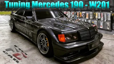 Самый безумный и экстремальный тюнинг Mercedes 190 | ТопЖыр