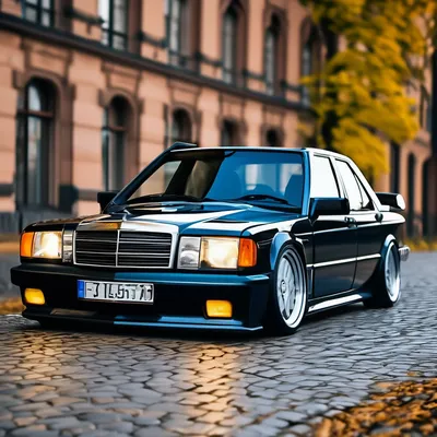 Mercedes 190/W201 Седан Задний бампер breitbau, Ригер (Rieger) — Купить в  интернет-магазине Golf Tuning