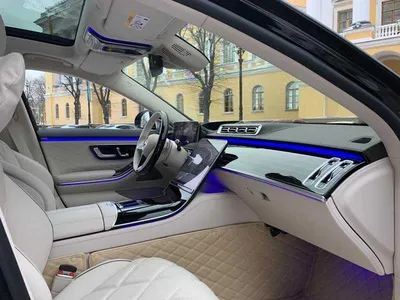 Аренда Mercedes S‑Класс W223 – забронировать автомобиль с водителем в г.  Сочи