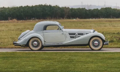 автомобиль мерседес бенц 540 k special roadster model 1936-1938 из янтаря |  Amber sea