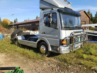 Mercedes-Benz ATEGO 817 box truck for sale Slovakia Levice, YV30452