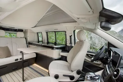 Here's Your Super Gallery Of Mercedes-Benz's New V-Class Marco Polo Camper  | Carscoops | Mercedes benz, Benz, Mercedes