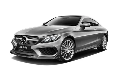 New style of Mercedes C-class Coupe in W205 body with LARTE Design tuning  kit