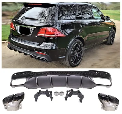 Amazon.com: Carbin Fiber Roof Spoiler fits for Mercedes-Benz W166 GLE Class  GLE43 GLE450 GLE63 AMG SUV 2015-2018 Rear Window Top Spoiler : Automotive