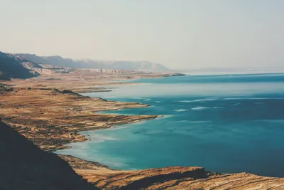 Карта Мертвое море