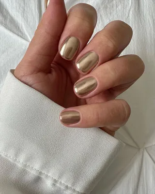 Mila Nails Shop Втирка для ногтей зеркальная призма маникюра металлическая