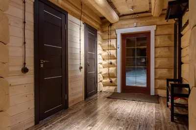 Межкомнатные двери в деревянном доме: какие лучше выбрать, варианты на  фото, установка