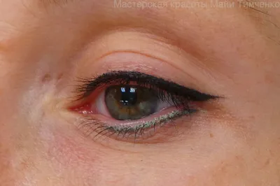 Татуаж межреснички с растушевкой в Санкт-Петербурге — цены на перманентный  межресничный макияж глаз
