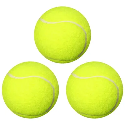 Мяч для большого тенниса №909 (набор 3 шт) 7369750 на Лесоторговой в Орле  по цене: 360 ₽