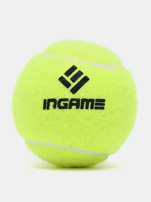 Мяч теннисный BABOLAT Green, арт.501066,уп.3 шт, войлок, шерсть,  нат.резина, желто-зеленый
