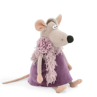 Реалистичная Мягкая игрушка Крыса, белая, 12 см Hansa Creation 2405347  купить за 949 ₽ в интернет-магазине Wildberries