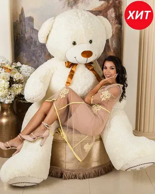 Милый гигантский плюшевый мишка 100 см, плюшевые игрушки, мягкие медведи,  плюшевые животные, кукла, детская подушка для девочек, подарки на день  Святого Валентина | AliExpress