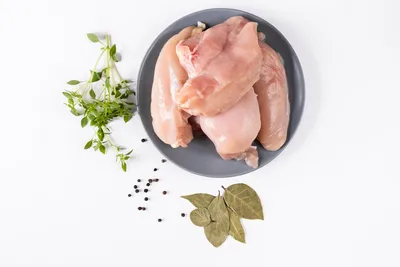 Мясо курицы для шаурмы (окорок) замороженное (полуфабрикат из мяса птицы)  НФ-00000362 Вкуснотут, цена в Санкт-Петербурге от компании Вкуснотут