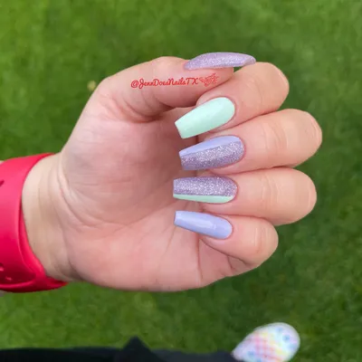 the mint green frenchtip is so cute #nails #nailtiktok #nailinspo #nai... |  TikTok