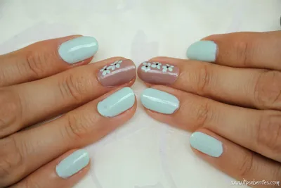 Pastel Mint Nails | LIPS n BERRIES