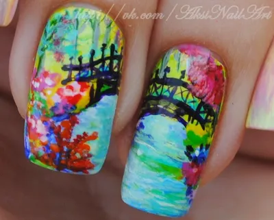 Aksi Nail Art: Микроживопись