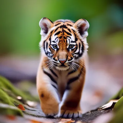 Милый тигр» — создано в Шедевруме