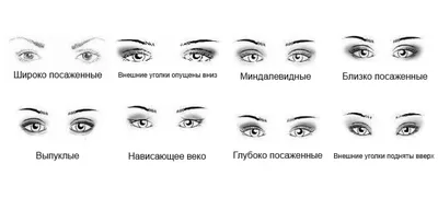 какая форма у вас? #глаза #рек | Eye Shapes | TikTok