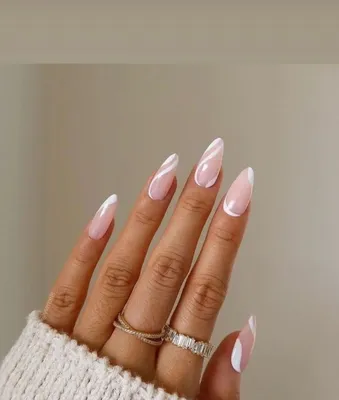 Миндальные ногти | Oval nails, Long nails, Stylish nails