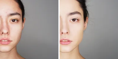 Минеральный макияж: до/после. | KM Cosmetics