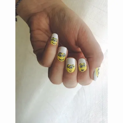 Minion Nails part. 2 | Minion nails, Nails, Nail art