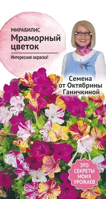 Семена цветов Мирабилис \"Красный леденец\", 1гр. (2 шт) - РусЭкспресс